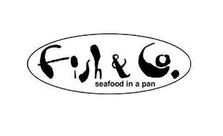 FISH & CO. SEAFOOD IN A PAN logo