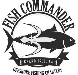 FISH COMMANDER GRAND ISLE LA OFFSHORE FISHING CHARTERS logo