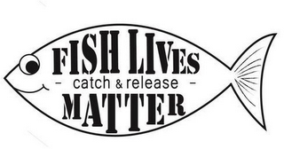 FISH LIVES MATTER CATCH & RELEASE logo