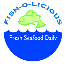 FISH-O-LICIOUS FRESH SEAFOOD DAILY logo