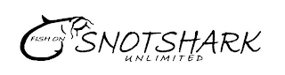 FISH ON SNOT SHARK UNLIMITED logo