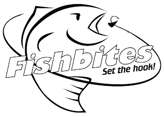 FISHBITES SET THE HOOK! logo