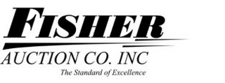 FISHER AUCTION CO. INC. THE STANDARD OF EXCELLENCE logo