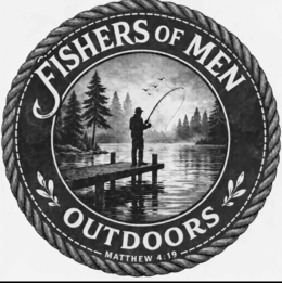 FISHERS OF MEN OUTDOORS MATTHEW 4:19 logo