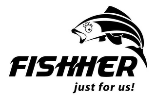 FISHHER JUST FOR US! logo