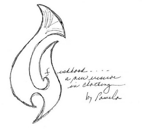 FISHHOOK.... A NEW VISION IN CLOTHING BY PAMELA logo