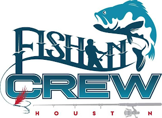 FISHIN CREW HOUSTON logo