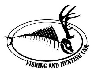 FISHING AND HUNTING USA logo
