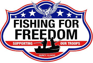 FISHING FOR FREEDOM SUPPORTING OUR TROOPS,  QUINCY, ILLINOIS logo