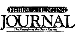 FISHING & HUNTING JOURNAL THE MAGAZINE OF THE OZARK REGION logo