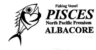 FISHING VESSEL PISCES NORTH PACIFIC PREMIUM ALBACORE logo