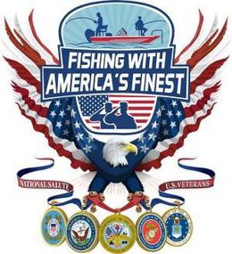 FISHING WITH AMERICA'S FINEST NATIONAL SALUTE U.S. VETERANS UNITED STATES COAST GUARD 1790 DEPARTMENT OF THE NAVY UNITED STATES OF AMERICA DEPARTMENT OF THE ARMY UNITED STATES OF AMERICA 1775 DEPARTMENT OF THE NAVY UNITED STATES MARINE CORPS DEPARTMENT OF THE AIR FORCE UNITED STATES OF AMERICA MCMXLVII logo