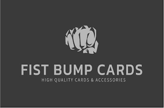 FIST BUMP CARDS HIGH QUALITY CARDS & ACCESSORIES logo