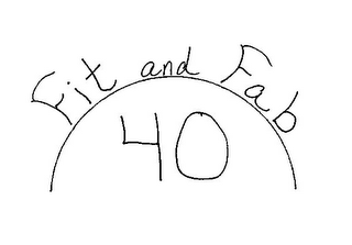 FIT AND FAB 40 logo