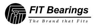 FIT BEARINGS THE BRAND THAT FITS logo