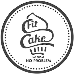 FIT CAKE NO SUGAR NO PROBLEM logo