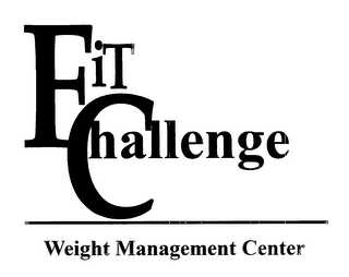 FIT CHALLENGE WEIGHT MANAGEMENT CENTER logo