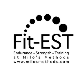 FIT-EST ENDURANCE · STRENGTH · TRAINING AT MILO'S METHODS WWW.MILOSMETHODS.COM logo