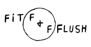 FIT F & F FLUSH logo