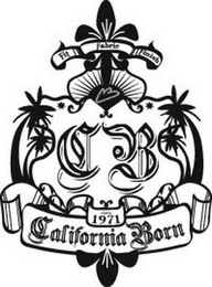 FIT FABRIC FINISH CB CIRCA 1971 CALIFORNIA BORN logo