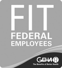 FIT FEDERAL EMPLOYEES GEHA THE BENEFITS OF BETTER HEALTH logo
