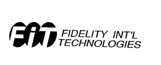 FIT FIDELITY INT'L TECHNOLOGIES logo
