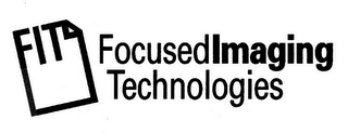 FIT FOCUSEDIMAGING TECHNOLOGIES logo