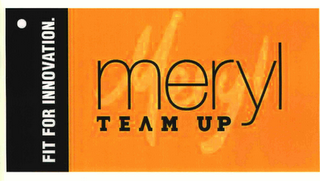 FIT FOR INNOVATION MERYL TEAM UP logo