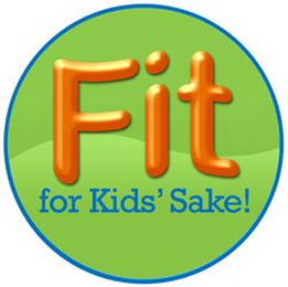 FIT FOR KIDS' SAKE! logo