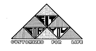 FIT FOR YOU CUSTOMIZED FOR LIFE logo