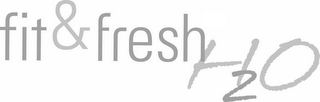 FIT & FRESH H20 logo