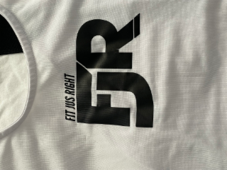 FIT JUS RIGHT FJR logo