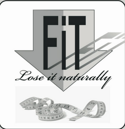 FIT LOSE IT NATURALLY logo