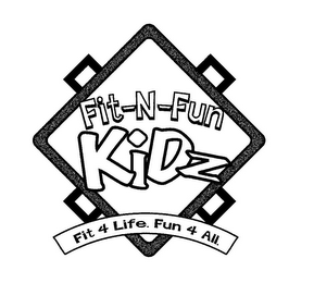 FIT-N-FUN KIDZ FIT 4 LIFE. FUN 4 ALL. logo