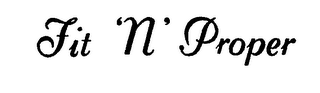 FIT N' PROPER logo