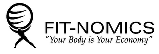 FIT-NOMICS "YOUR BODY IS YOUR ECONOMY" logo