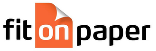 FIT ON PAPER logo