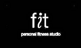 FIT PERSONAL FITNESS STUDIO logo