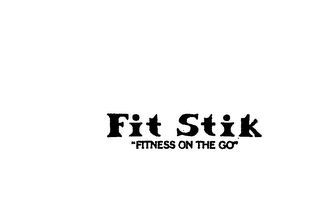 FIT STIK "FITNESS ON THE GO" logo