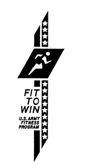 FIT TO WIN U.S. ARMY FITNESS PROGRAM logo