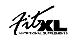 FIT XL NUTRITIONAL SUPPLEMENTS logo