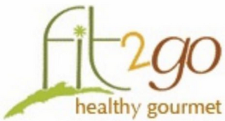 FIT2GO HEALTHY GOURMET logo