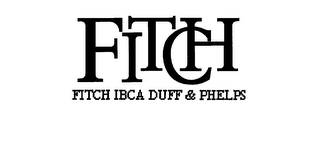 FITCH FITCH IBCA DUFF & PHELPS logo