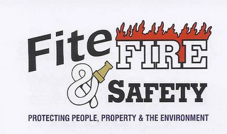 FITE FIRE & SAFETY PROTECTING PEOPLE, PROPERTY & THE ENVIRONMENT logo