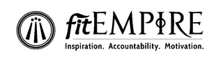 FITEMPIRE INSPIRATION. ACCOUNTABILITY. MOTIVATION. logo