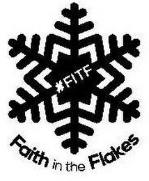#FITF FAITH IN THE FLAKES logo