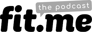 FIT.ME THE PODCAST logo