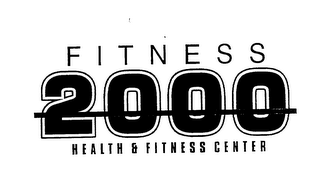 FITNESS 2000 HEALTH & FITNESS CENTER logo