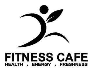 FITNESS CAFE HEALTH . ENERGY . FRESHNESS logo