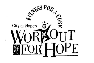 FITNESS FOR A CURE CITY OF HOPE'S WORKOUT FOR HOPE logo
